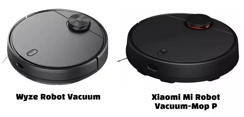 Comparison Wyze Robot Vacuum and Xiaomi Mi Robot Vacuum-Mop P